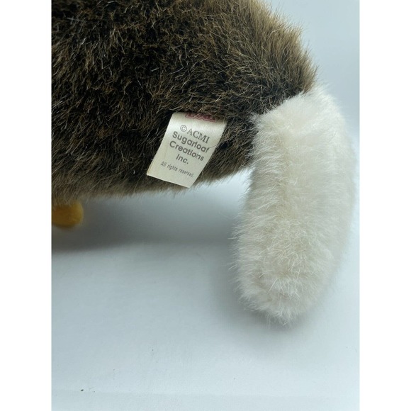 American Bald Eagle Plush Stuffed Animal Toy Vintage Bird Sugar Loaf 13" - Picture 6 of 10